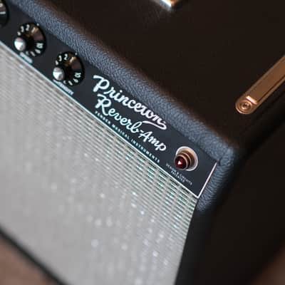 Fender '65 Princeton Reverb Reissue 12-Watt 1x10" Guitar Combo 2008 - Present - Black image 11
