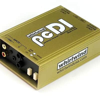 |New in Box|- Whirlwind pcDI Stereo Direct Line Interface Box for Multimedia Presentations (Dealer) image 1