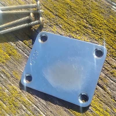 Aged Relic Strat Neck Plate Fender Pre CBS 1957 image 12