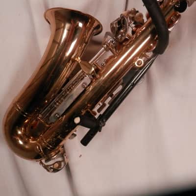 Buescher Aristocrat 200 alto saxophone with case AS IS For parts/project image 7