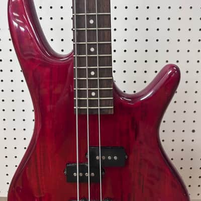 Ibanez GSR200-TR Gio Soundgear with Active EQ 2004 - Present - Transparent Red image 4