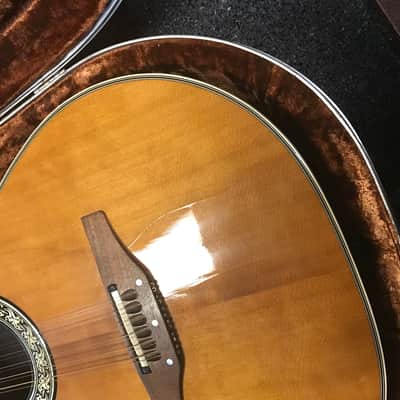 Ovation Glen Campbell 1618 12 String acoustic electric guitar made in USA 1981 with original hard case image 5