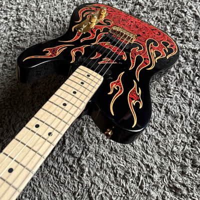 Fender James Burton Telecaster - Red Paisley Flames image 7
