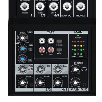 Mint Mackie Mix5 5-channel Compact Mixer image 5