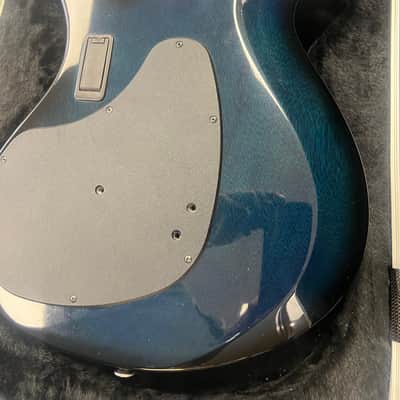 Parker Nitefly Mojo Transparent Blue Burst Electric Guitar With Piezo & Original Case. image 4
