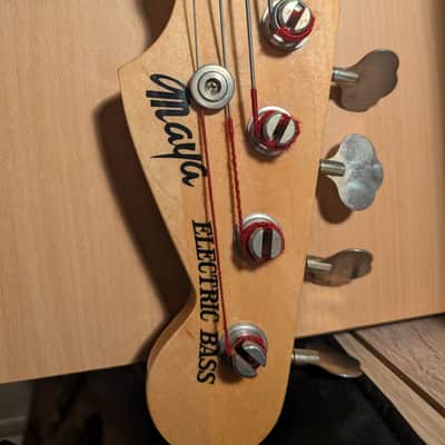 MIJ Maya Fretless Bass image 8