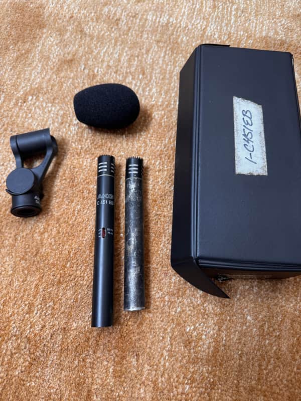 AKG / C451EB 美品ヴィンテージ CK1カプセル AKG C 451 EB Small Diaphragm Cardioid Condenser Microphone with