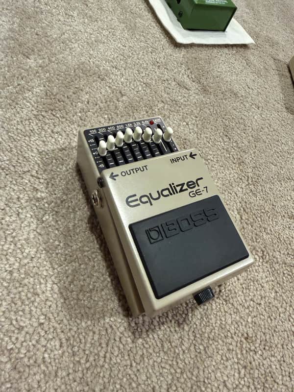 Boss GE-7 Equalizer (Black or Silver Label) 1997 - Present - Grey image 1
