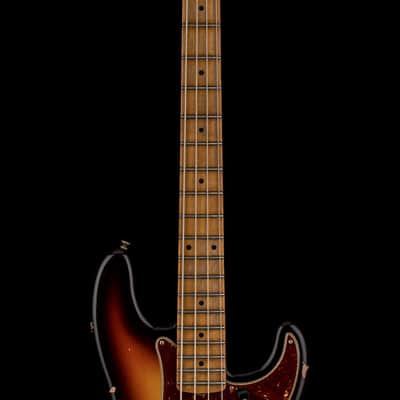 Fender Custom Shop Empire 58 Precision Bass Heavy Relic - Faded Aged Chocolate 3-Color Sunburst #87001 image 5
