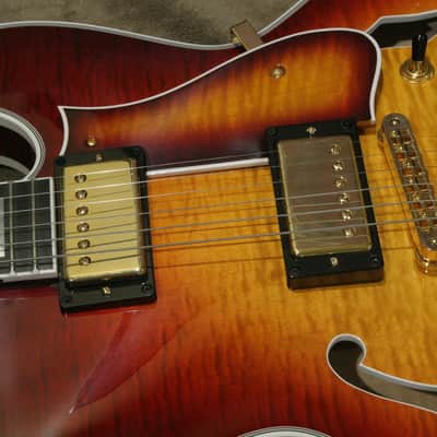 Heritage Roy Clark Custom 2018 Vintage Wine Burst image 1