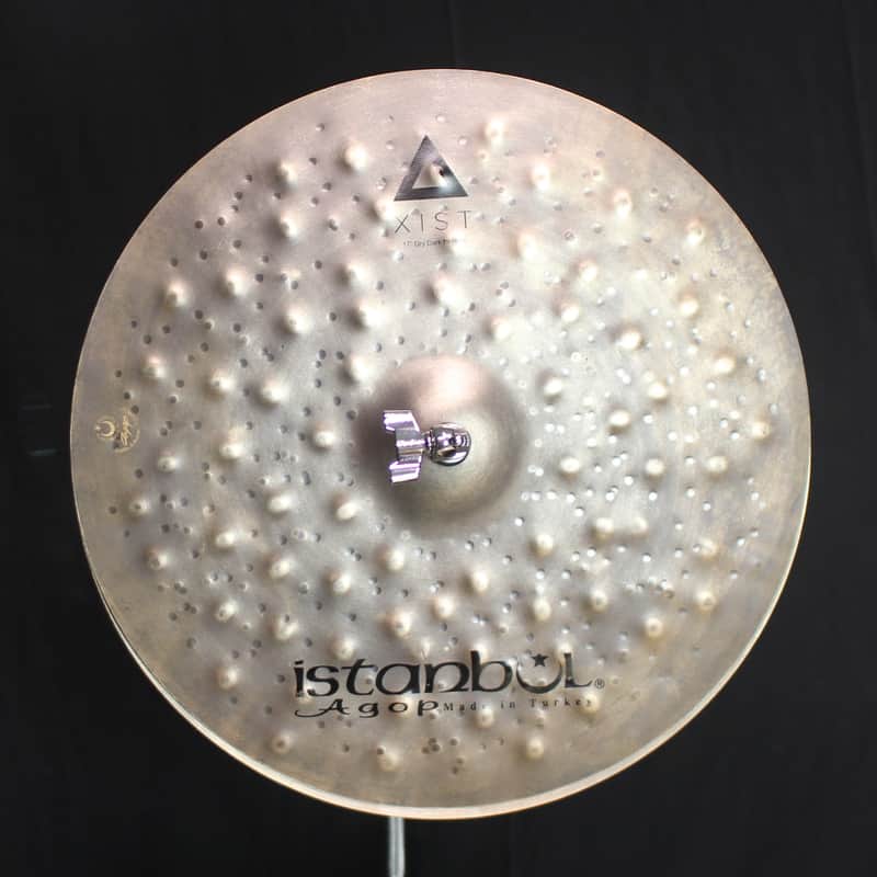 Istanbul Agop 17" Xist Dry Dark Hi Hats - 1063g/1526g (video demo) image 1