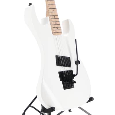 BC Rich Legacy Gunslinger Retro II with Floyd Rose - White (SR) (50947) image 3