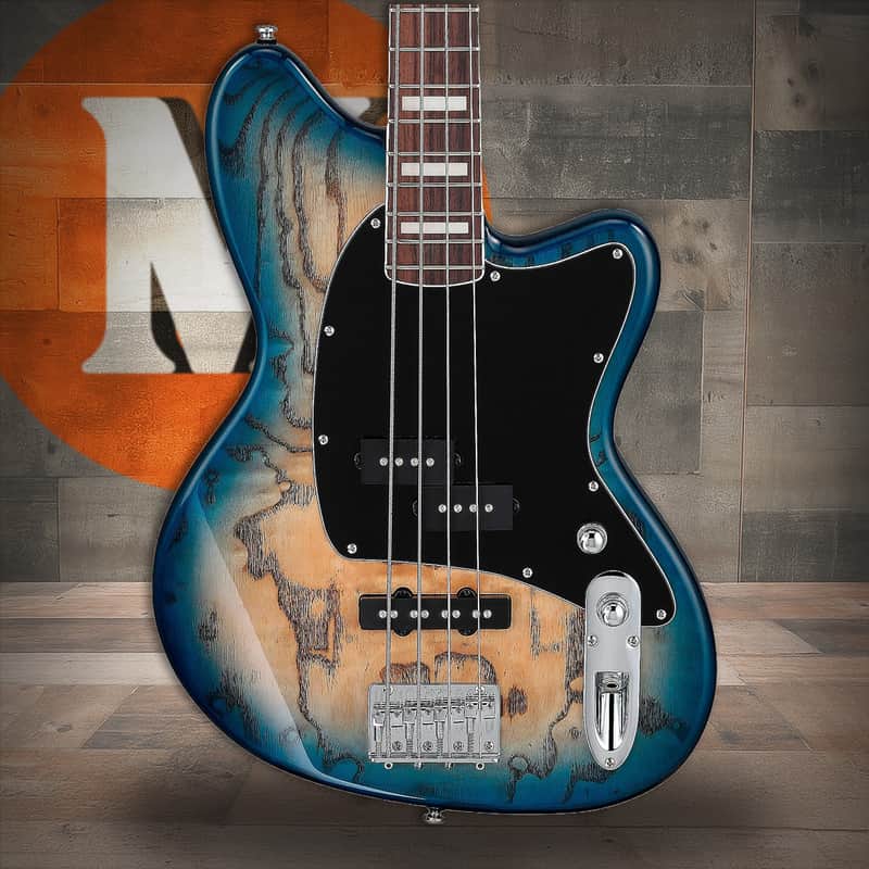 Ibanez Talman Bass Standard 4 String Electric Bass - Cosmic Blue Starburst (TMB400TACBS) image 1