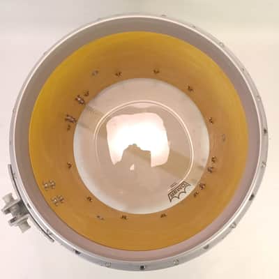 Yamaha 12x14" SFZ 9114U Marching Snare Drum Die-Cast Gloss White Japan Rims 9400 image 10