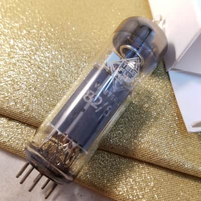 Telefunken 2% tight matched pair (2) ECL82 tNOS AT1000 TESTED Vacuum Tube <> bottom 6BM8 triode-pentode 1956-1971 image 1