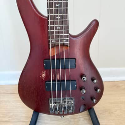 2011 Ibanez Sr505 - Brown Mahogany Flat image 1