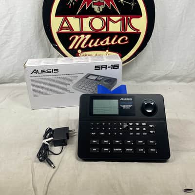 Alesis SR-16 24-Bit Stereo Drum Machine with Box and Power Supply