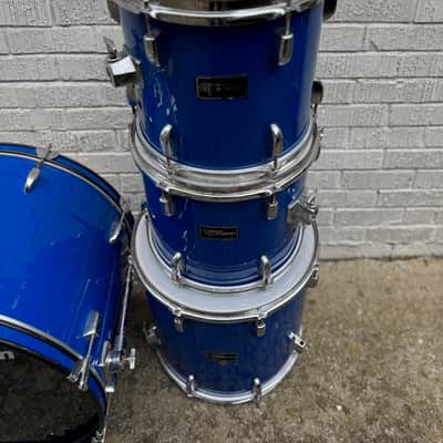Groove Percussion 5 Piece Shell Pack Blue Drum Set image 19