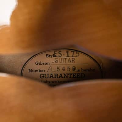 Gibson ES-175 1950 - Blonde image 4