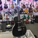 Danelectro Baritone Electric Guitar - Black Metal Flake
