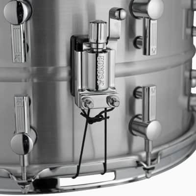 Sonor Kompressor 14x8" Aluminum Snare Drum 2023 - Present - Polished Aluminum image 3