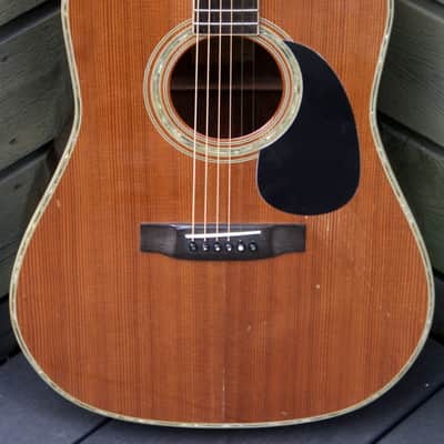 1975 Yairi YW-600 Dreadnought Guitar New Jacaranda Natural+Vintage Hard Case Bargain! image 2