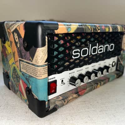 Custom Van Halen Soldano mini 30 watt stack made in Nashville. COA and original Van Halen 90’s comic included ! image 5