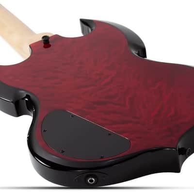 Wylde Audio Barbarian Blood Raven 6-String Electric Guitar image 3