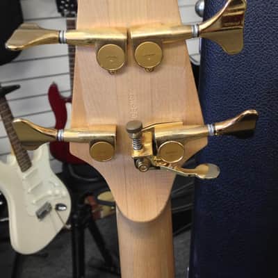 Alembic Epic 4-string bass guitar 1996 Walnut image 4