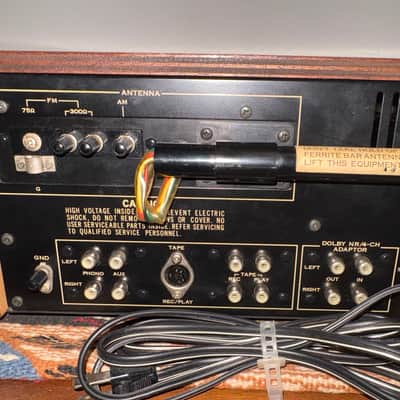 Sansui 5050 Stereo Receiver, EXcellent all-original condition, upgraded walnut case image 8
