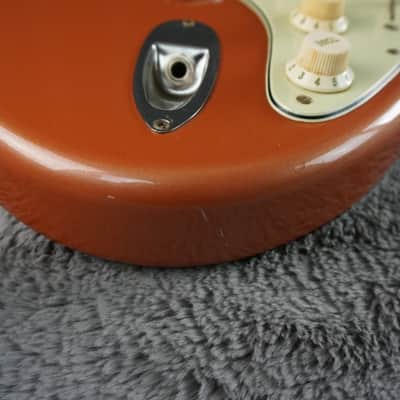 Fender Japan ST-62AS/H 40th Anniversary 1994 Stratocaster Copper Metallic Matching Headstock Foto Flame Neck image 5