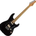 Schecter MV-6 guitar in Gloss Black