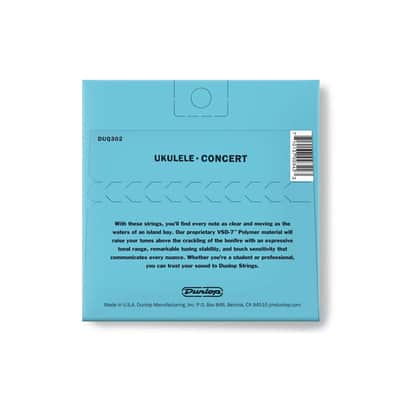 Dunlop DUQ302 Concert Ukulele Strings G-C-E-A with HIGH G image 2