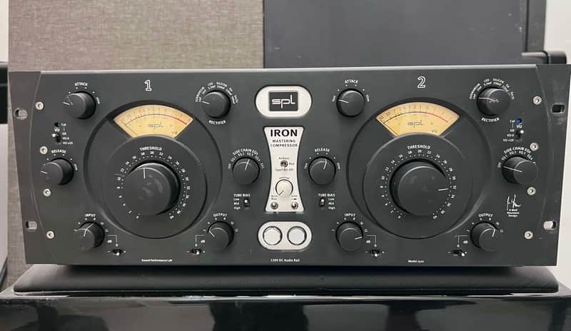 SPL 1520 Iron Mastering Compressor - Black image 1