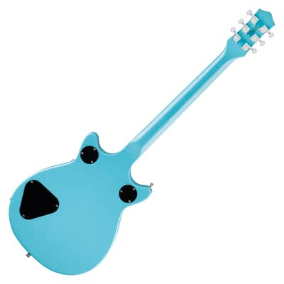 Gretsch G5232T Electromatic Double Jet FT Electric Guitar w/Bigsby, Laurel Fingerboard, Kailani Blue image 2