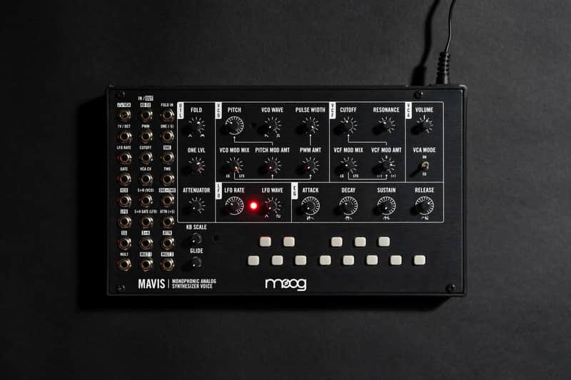 Moog Mavis Semi-Modular Analog Synthesizer Kit & Eurorack Module - 44HP