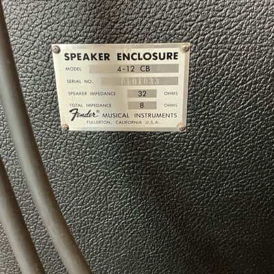 Fender  Model 140 1980 - Black image 9