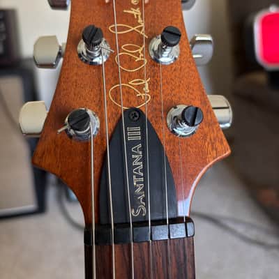 PRS Santana Signature III 2004 Santana Yellow, exceptional top! image 8