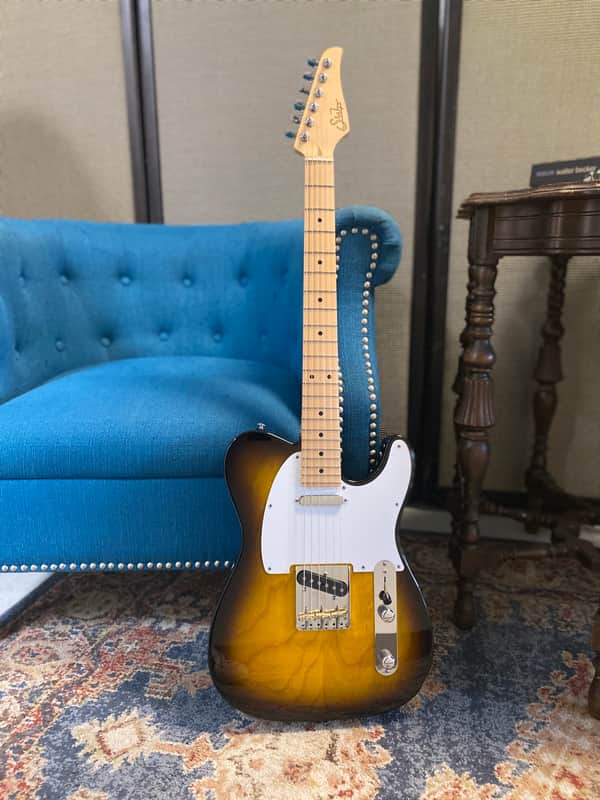 Used Suhr Classic T 2 Tone Tobacco Burst image 1