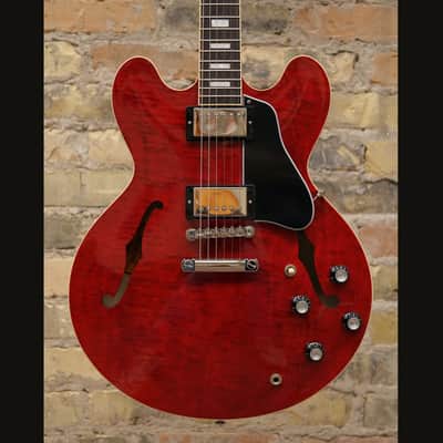 Gibson ES-335 Block 2020 - Present - Figured Sixties Cherry 8lbs 1.3oz image 1