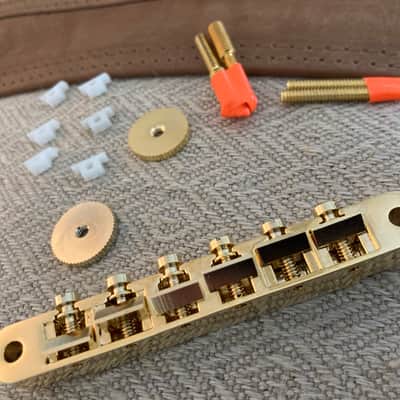 Gibson PBBR-065 Historic Non-Wire ABR-1 Tune-O-Matic Bridge 2025-24K Gold plated image 7