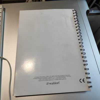 Waldorf Q keyboard owners manual 1999 image 6
