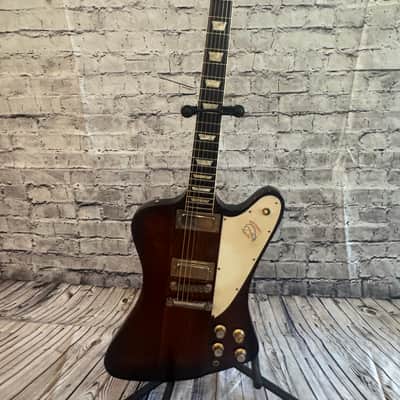 Gibson Custom Shop Johnny Winter Signature 1963 Firebird V 2008 - Tom Murphy Aged Vintage Sunburst image 3