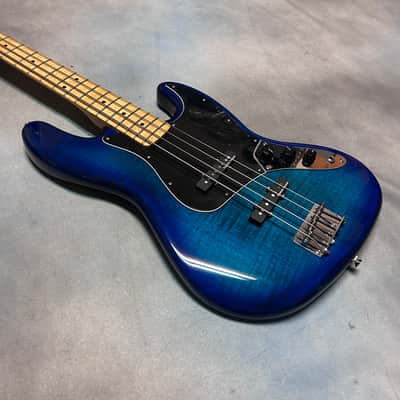 2024 Fender Player II Plus Top Jazz Bass Special Edition Blue Burst Flame image 6
