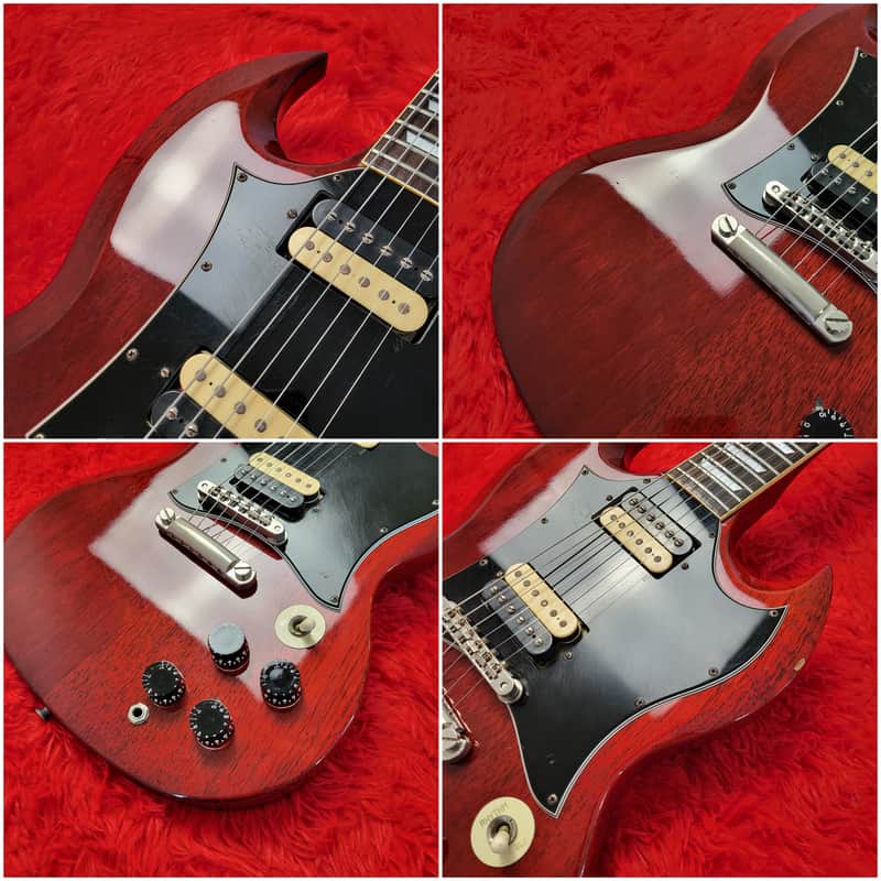 Super Rare 1982 Burny SG-75 AY Angus Young from AC/DC Artist Model