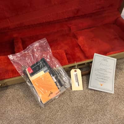 Fender Stratocaster Telecaster 1993 Gold Sparkle GC LE 29th Anniversary Matched Set image 23
