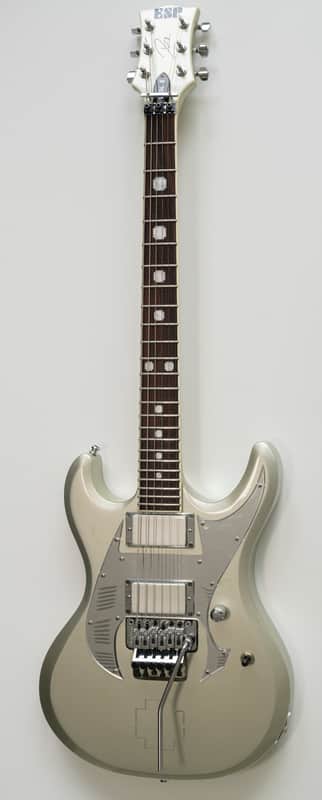 ESP RZK-I Platinum Silver - Rammstein, Richard Z. Kruspe (2007) image 1