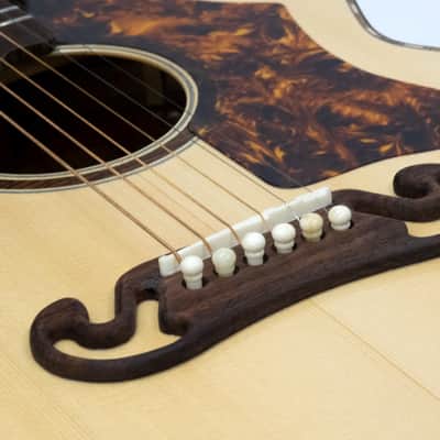 Ken Smith Stringed Instruments KS-J200 2020 - Engleman Spruce and Kentucky Sweet Gum image 9