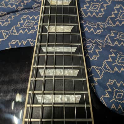Gibson Les Paul Studio Session 2024 Translucent Ebony Burst With Seymour Duncan Black Winter set image 4