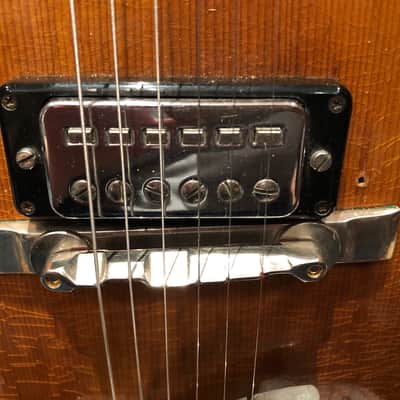 Vintage 1960s Hofner Committee Thinline Brunette Electric Guitar 5.5lbs w/ Case image 5